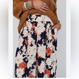 Treasure Floral Wide Leg Pants
